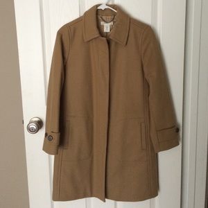 J. Crew Wool Coat XS petite